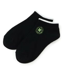 Lovetoxic / ラブトキシック ソックス | クローバー刺しゅうスニーカー丈ソックス