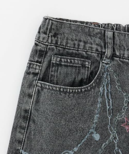 Lovetoxic / ラブトキシック その他パンツ | 【LTXC】チャームデザインデニムワイドパンツ | 詳細15