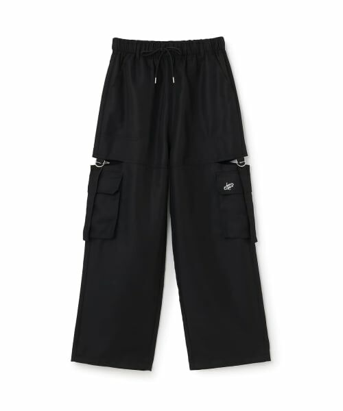 Lovetoxic / ラブトキシック その他パンツ | 【LTXC/吸水速乾/快適】スリットベルトカーゴパンツ（黒）