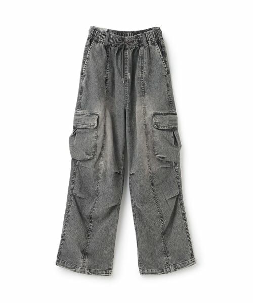 Lovetoxic / ラブトキシック その他パンツ | 【LTXC/ストレッチ/吸水速乾】\nベルトループつきデニムカーゴパンツ | 詳細13