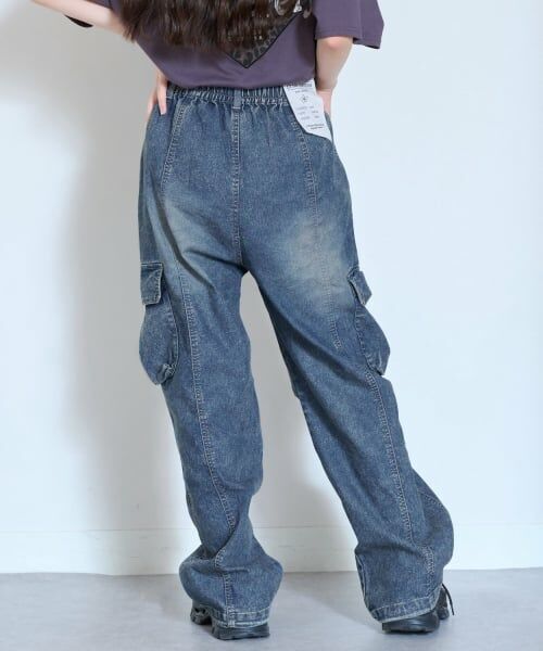 Lovetoxic / ラブトキシック その他パンツ | 【LTXC/ストレッチ/吸水速乾】\nベルトループつきデニムカーゴパンツ | 詳細6