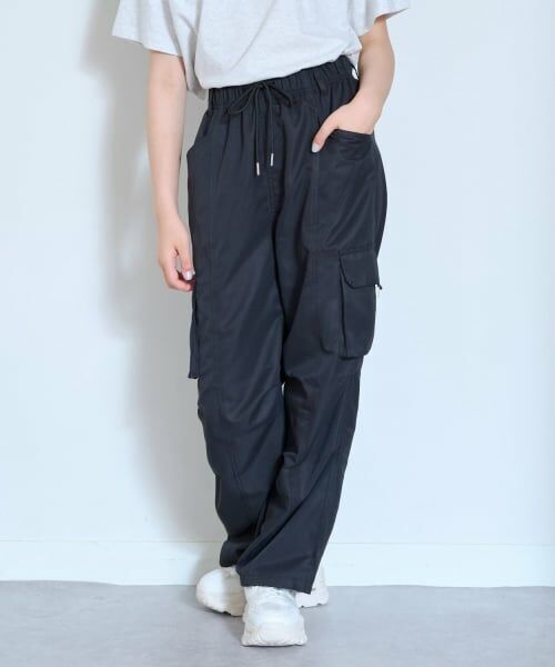 Lovetoxic / ラブトキシック その他パンツ | 【LTXC/吸水速乾】\ｎベルトループつきカーゴパンツ（黒）