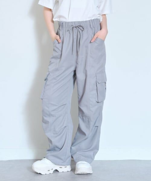 Lovetoxic / ラブトキシック その他パンツ | 【LTXC/吸水速乾】\ｎベルトループつきカーゴパンツ（グレー）