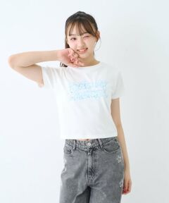 Lovetoxic / ラブトキシック Tシャツ | 【LTXC/綿100%】Y2K風ロゴちび半T