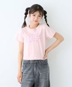 Lovetoxic / ラブトキシック Tシャツ | 【LTXC/綿100%】Y2K風ロゴちび半T