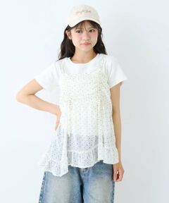 Lovetoxic / ラブトキシック その他トップス | 【LTXC/抗菌防臭】インナーつきイレヘムキャミチュニック