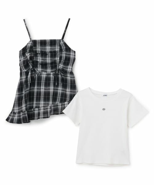 Lovetoxic / ラブトキシック その他トップス | 【LTXC/抗菌防臭】インナーつきイレヘムキャミチュニック | 詳細13