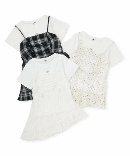 Lovetoxic / ラブトキシック その他トップス | 【LTXC/抗菌防臭】インナーつきイレヘムキャミチュニック | 詳細8