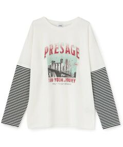 Lovetoxic / ラブトキシック Tシャツ | 【LTXC】袖レイヤード長袖T