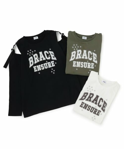 Lovetoxic / ラブトキシック Tシャツ | 【LTXC/綿100%】肩スリットベルト長袖T | 詳細5