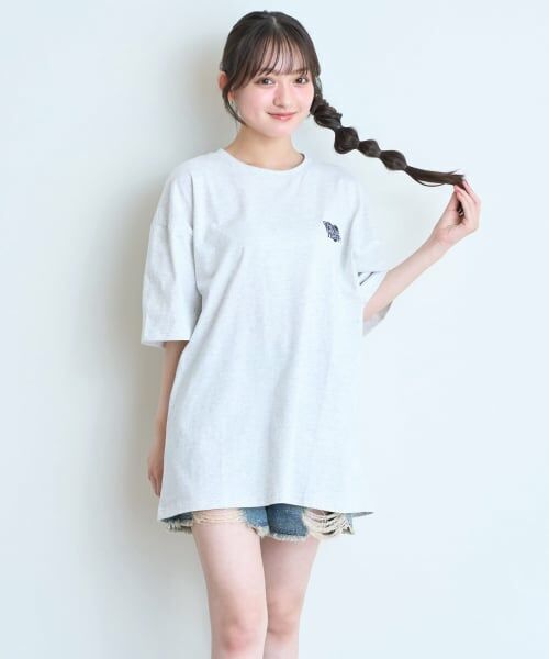 Lovetoxic / ラブトキシック Tシャツ | 【LTXC/綿100%】ピグメント半袖Tチュニック | 詳細10