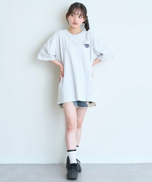 Lovetoxic / ラブトキシック Tシャツ | 【LTXC/綿100%】ピグメント半袖Tチュニック | 詳細9