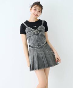Lovetoxic / ラブトキシック その他トップス | 【LTXC】デニムスカートセットアップ