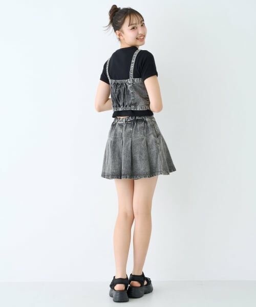 Lovetoxic / ラブトキシック その他トップス | 【LTXC】デニムスカートセットアップ | 詳細5
