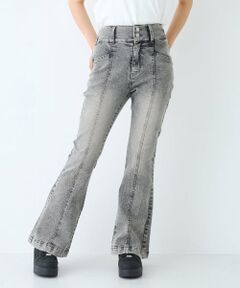 Lovetoxic / ラブトキシック その他パンツ | 【ストレッチ】キラキラフレアデニムパンツ