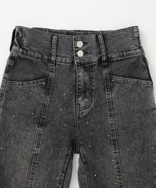 Lovetoxic / ラブトキシック その他パンツ | 【ストレッチ】キラキラフレアデニムパンツ | 詳細11