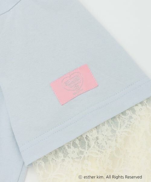 Lovetoxic / ラブトキシック Tシャツ | 【ESTHER BUNNY】【綿100%】袖レースレイヤードTシャツ | 詳細8