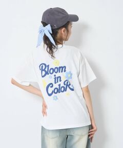 Lovetoxic / ラブトキシック Tシャツ | 【秒かわトップス】【GOODPRICE】【綿100%】発泡フラワーロゴ半袖T