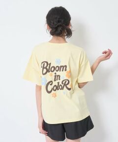 Lovetoxic / ラブトキシック Tシャツ | 【秒かわトップス】【GOODPRICE】【綿100%】発泡フラワーロゴ半袖T