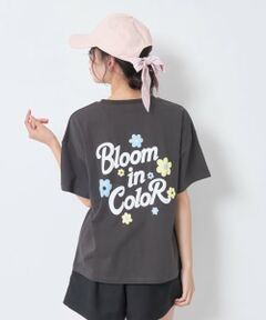 Lovetoxic / ラブトキシック Tシャツ | 【秒かわトップス】【GOODPRICE】【綿100%】発泡フラワーロゴ半袖T