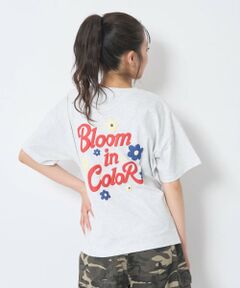 Lovetoxic / ラブトキシック Tシャツ | 【秒かわトップス】【GOODPRICE】【綿100%】発泡フラワーロゴ半袖T
