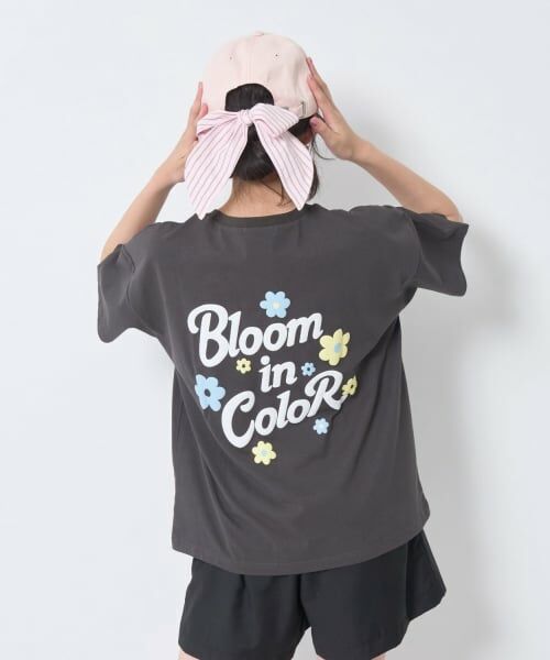 Lovetoxic / ラブトキシック Tシャツ | 【秒かわトップス】【GOODPRICE】【綿100%】発泡フラワーロゴ半袖T | 詳細10