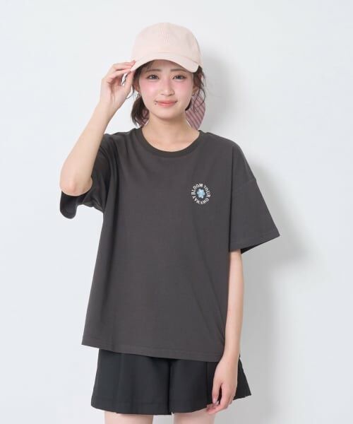 Lovetoxic / ラブトキシック Tシャツ | 【秒かわトップス】【GOODPRICE】【綿100%】発泡フラワーロゴ半袖T | 詳細11