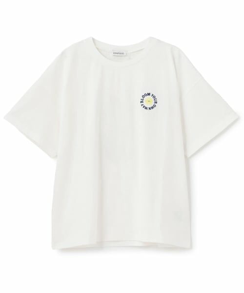Lovetoxic / ラブトキシック Tシャツ | 【秒かわトップス】【GOODPRICE】【綿100%】発泡フラワーロゴ半袖T | 詳細14