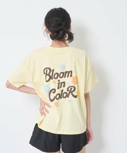Lovetoxic / ラブトキシック Tシャツ | 【秒かわトップス】【GOODPRICE】【綿100%】発泡フラワーロゴ半袖T | 詳細4
