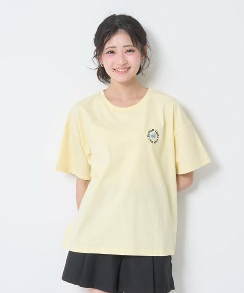 Lovetoxic / ラブトキシック Tシャツ | 【秒かわトップス】【GOODPRICE】【綿100%】発泡フラワーロゴ半袖T | 詳細5