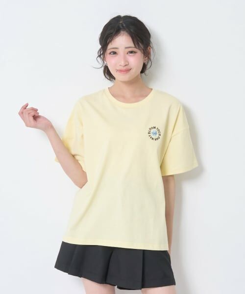 Lovetoxic / ラブトキシック Tシャツ | 【秒かわトップス】【GOODPRICE】【綿100%】発泡フラワーロゴ半袖T | 詳細6