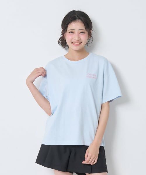 Lovetoxic / ラブトキシック Tシャツ | 【秒かわトップス】【GOODPRICE】【綿100%】バックハートロゴ刺しゅう半袖T | 詳細12