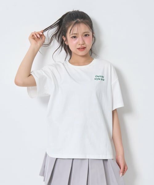 Lovetoxic / ラブトキシック Tシャツ | 【秒かわトップス】【GOODPRICE】【綿100%】バックハートロゴ刺しゅう半袖T | 詳細3