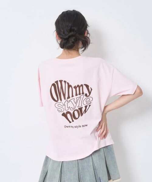 Lovetoxic / ラブトキシック Tシャツ | 【秒かわトップス】【GOODPRICE】【綿100%】バックハートロゴ刺しゅう半袖T | 詳細4