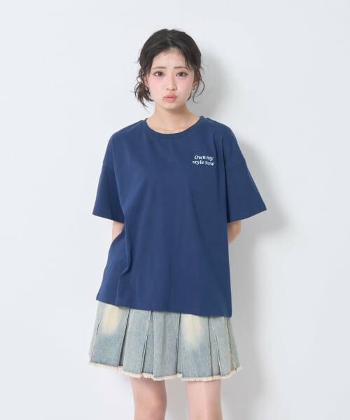 Lovetoxic / ラブトキシック Tシャツ | 【秒かわトップス】【GOODPRICE】【綿100%】バックハートロゴ刺しゅう半袖T | 詳細8