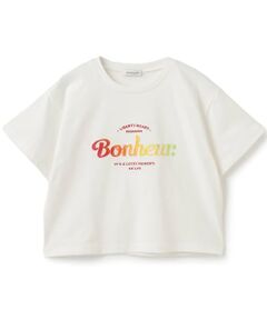 Lovetoxic / ラブトキシック Tシャツ | 【綿100%】グラデーションロゴ刺しゅう半袖T