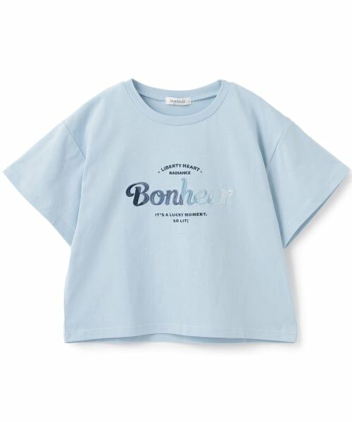 Lovetoxic / ラブトキシック Tシャツ | 【綿100%】グラデーションロゴ刺しゅう半袖T | 詳細12