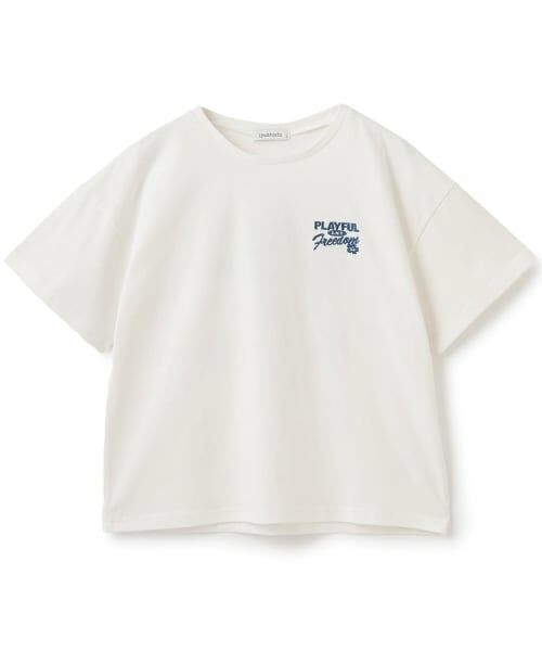 Lovetoxic / ラブトキシック Tシャツ | 【綿100%】OOTD風アニマル半袖T(オフ ホワイト)