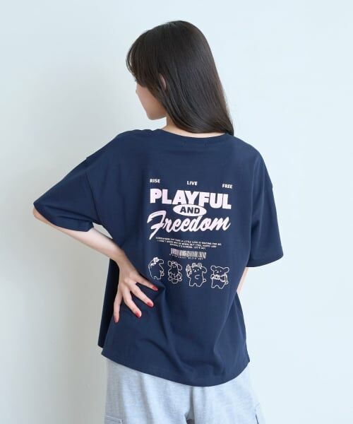 Lovetoxic / ラブトキシック Tシャツ | 【綿100%】OOTD風アニマル半袖T | 詳細12