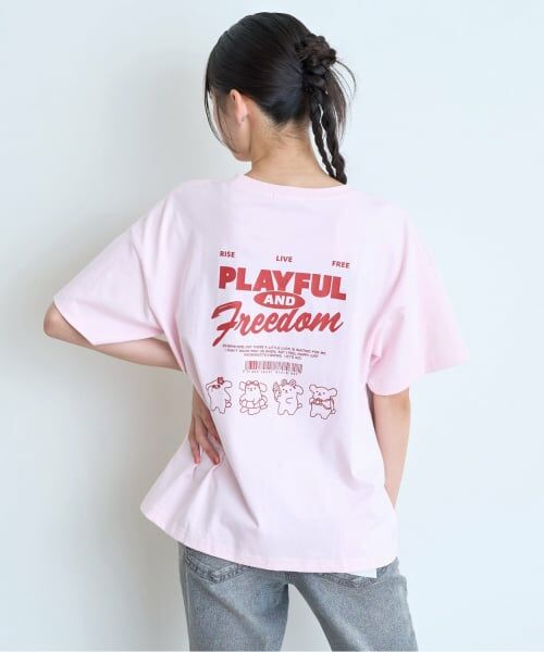 Lovetoxic / ラブトキシック Tシャツ | 【綿100%】OOTD風アニマル半袖T | 詳細9