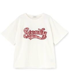 Lovetoxic / ラブトキシック Tシャツ | 【綿100%】チアロゴワッペンルーズ半袖T