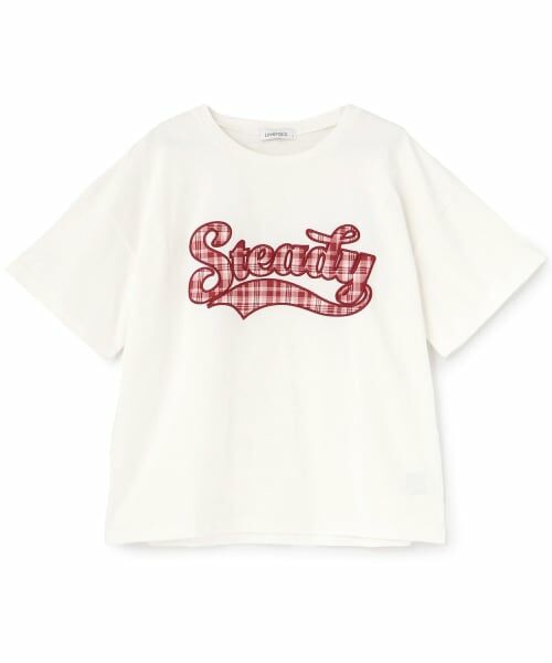 Lovetoxic / ラブトキシック Tシャツ | 【綿100%】チアロゴワッペンルーズ半袖T | 詳細12