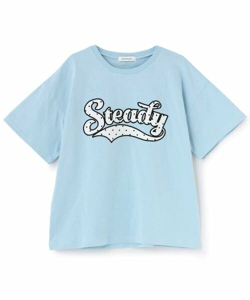 Lovetoxic / ラブトキシック Tシャツ | 【綿100%】チアロゴワッペンルーズ半袖T | 詳細16