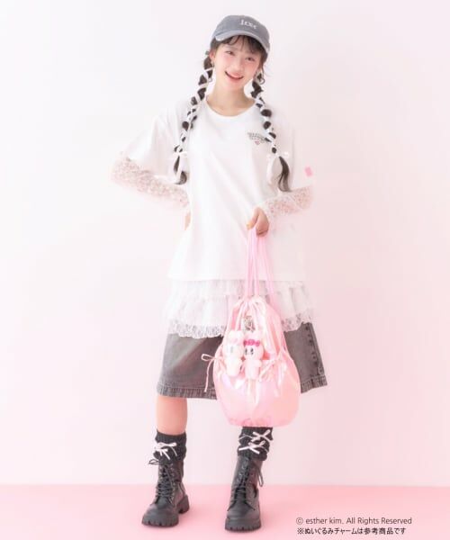 Lovetoxic / ラブトキシック リュック・バックパック | 【ESTHER BUNNY】オーロラナップサック | 詳細1