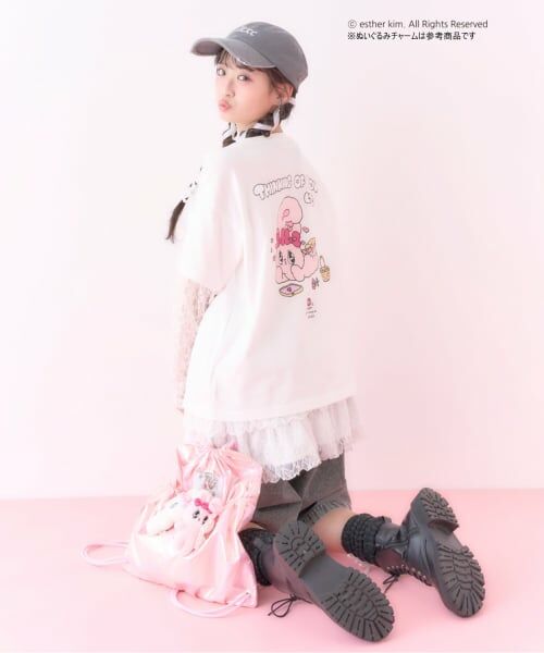 Lovetoxic / ラブトキシック リュック・バックパック | 【ESTHER BUNNY】オーロラナップサック | 詳細2