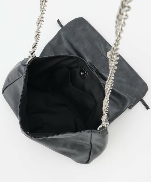 Lovetoxic / ラブトキシック ショルダーバッグ | 合皮リボンシャーリングショルダー | 詳細6