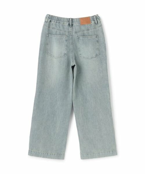 Lovetoxic / ラブトキシック その他パンツ | 【LTXC】レースダメージデニムワイドパンツ | 詳細1