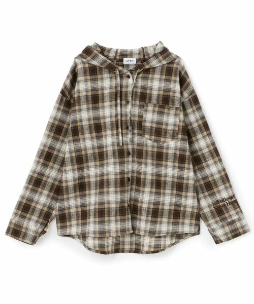 Lovetoxic / ラブトキシック パーカー | 【LTXC】チェックフードルーズシャツパーカー | 詳細11