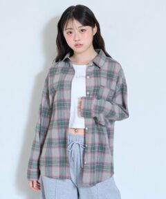 Lovetoxic / ラブトキシック シャツ・ブラウス | 【LTXC】オンブレチェックルーズシャツ