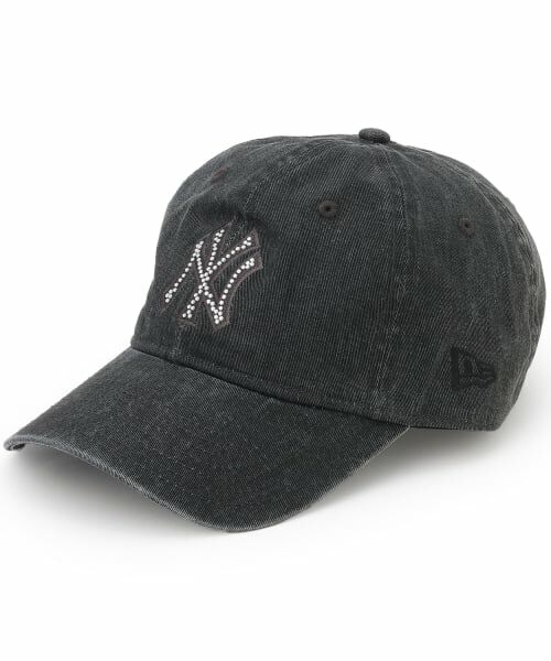 Lovetoxic / ラブトキシック キャップ | 【NEW ERA】ラインストーンキャップ（黒）